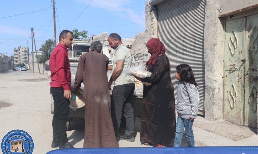 مكتب المعتمدين يشرف على عمل معتمدي الخبز في مدينة الرقة وريفها