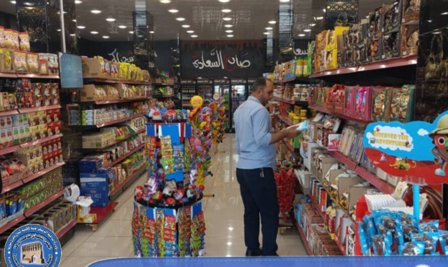 جولة رقابية على عدد من مستودعات المواد الغذائية ضمن أسواق مدينة الرقة