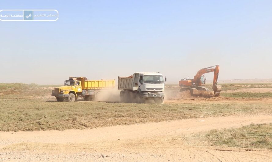 إجراء أعمال صيانة لقناة TG في منطقة الأندلس