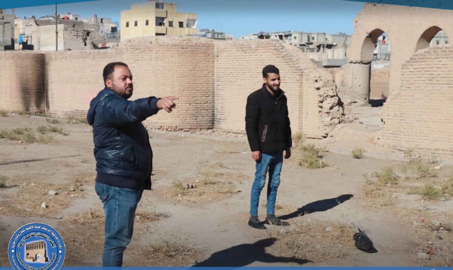 جولة ميدانية على عدد من المواقع الأثرية في مدينة الرقة