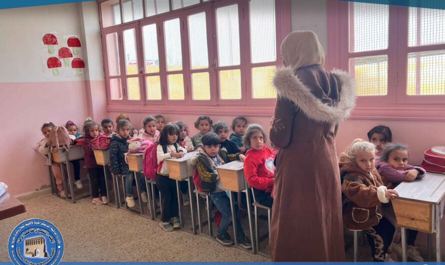 تنفيذ مجموعة من الأنشطة التوعوية لطلاب روضة النرجس في منطقة حاوي الهوا