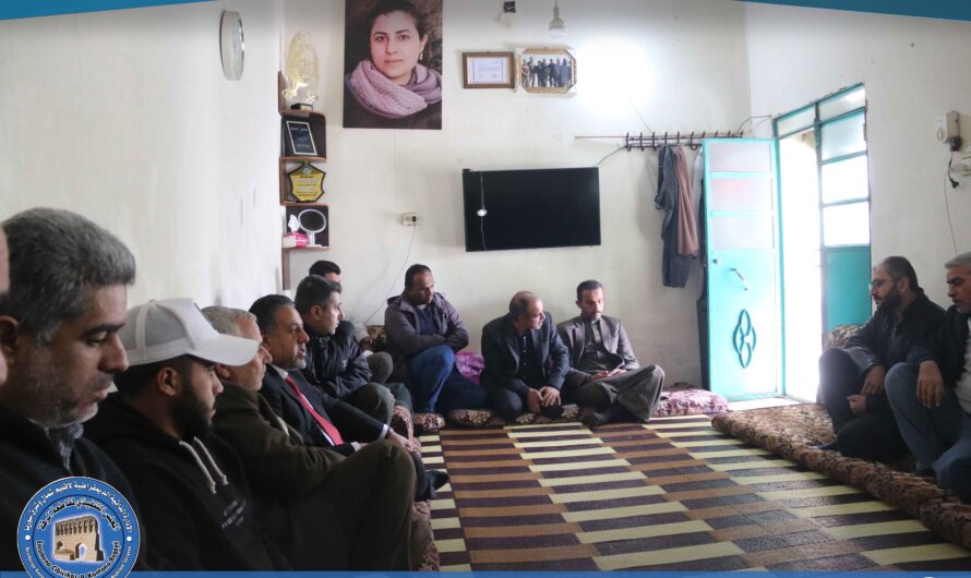 زيارة لمنزل ذوي المهندسة الراحلة ليلى مصطفى بعد عام على وفاتها