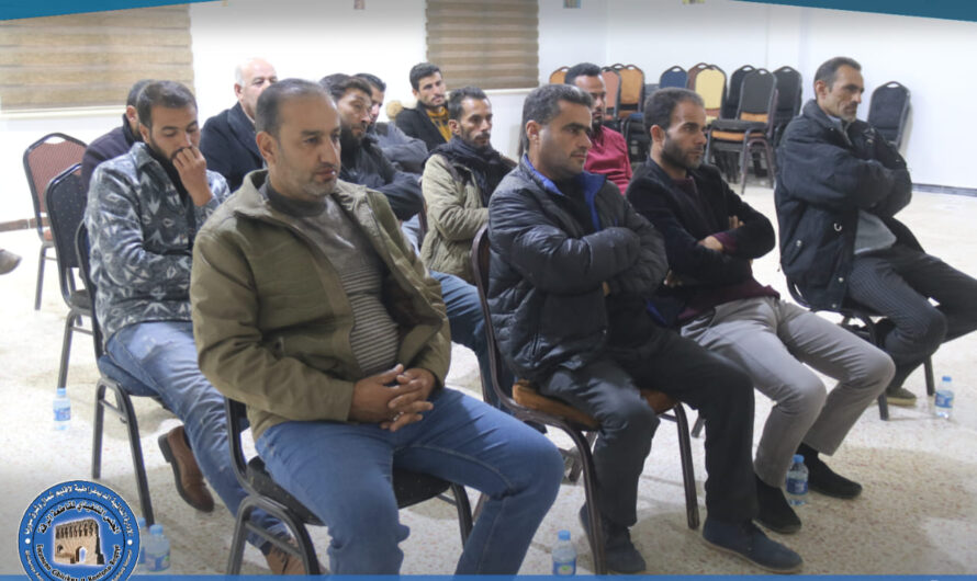 إقامة محاضرة للأطباء والفنيين البيطريين بعنوان الكيسات المائية والمسلخ