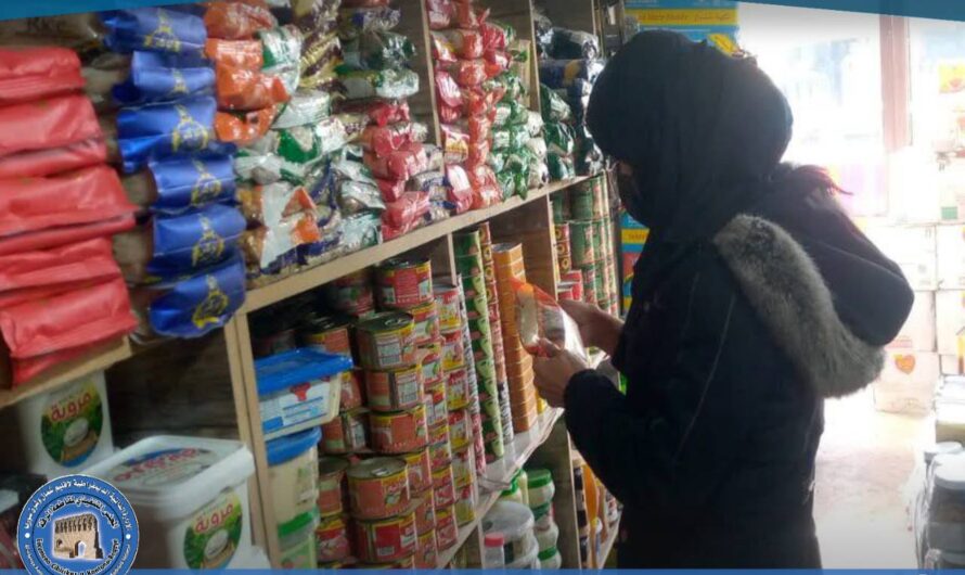 الضابطة التموينية تجري جولة رقابية في شارع تل أبيض