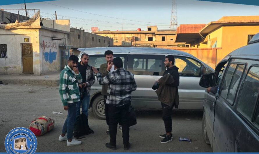 اتحاد السائقين في الرقة يلبّي نداء طلبة حلب