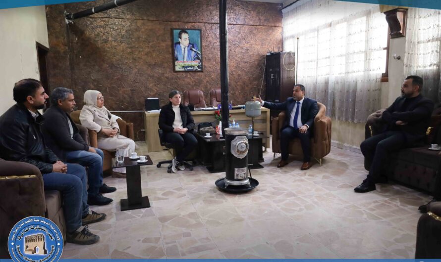 الرئاسة المشتركة للمجلس التنفيذي في مقاطعة الرقة تتابع سير العمل في هيئة التربية والتعليم