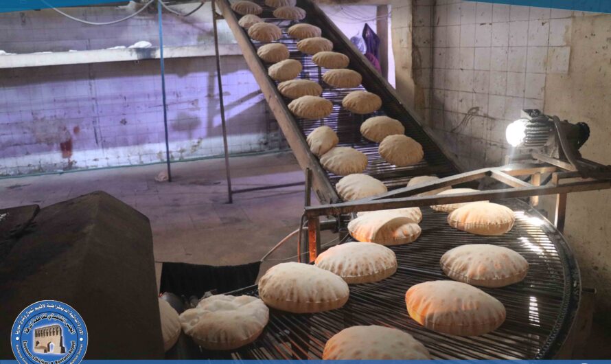 استمرار دعم الأفران الاحتياطية لتأمين الخبز للأهالي