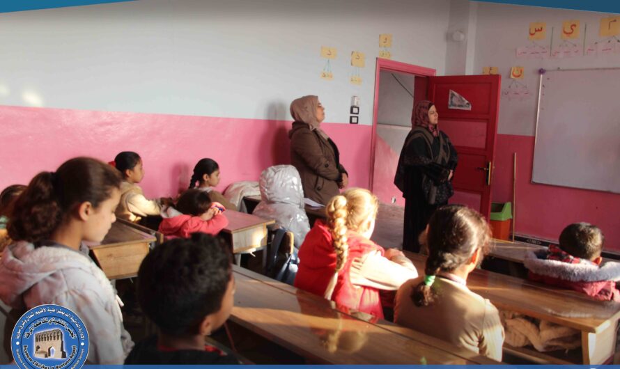 الرئاسة المشتركة لهيئة التربية والتعليم في الرقة تتابع اختبارات مدرسة كوكب الطفولة