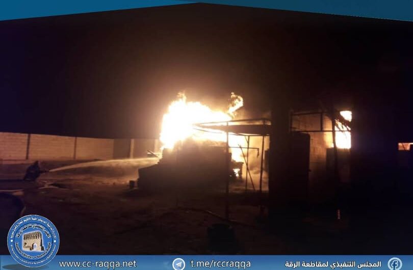 إخماد حريق نشب في حراق فيول بحويجة كدرو بالريف الجنوبي للمدينة