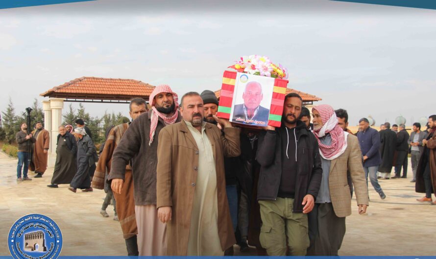 تشييع جثمان شهيدين إلى مثواهم الأخير في مزار الشهداء بقرية الحكومية