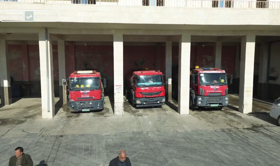 الرئيس المشترك للمجلس التنفيذي في مقاطعة الرقة يتفقد أضرار مركز فريق الاستجابة الأولية