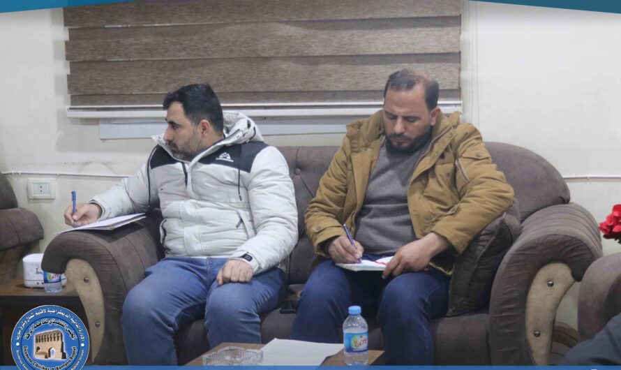 لجنة الزراعة والثروة الحيوانية تعقد اجتماعها الدوري لمناقشة التقارير والمشاكل