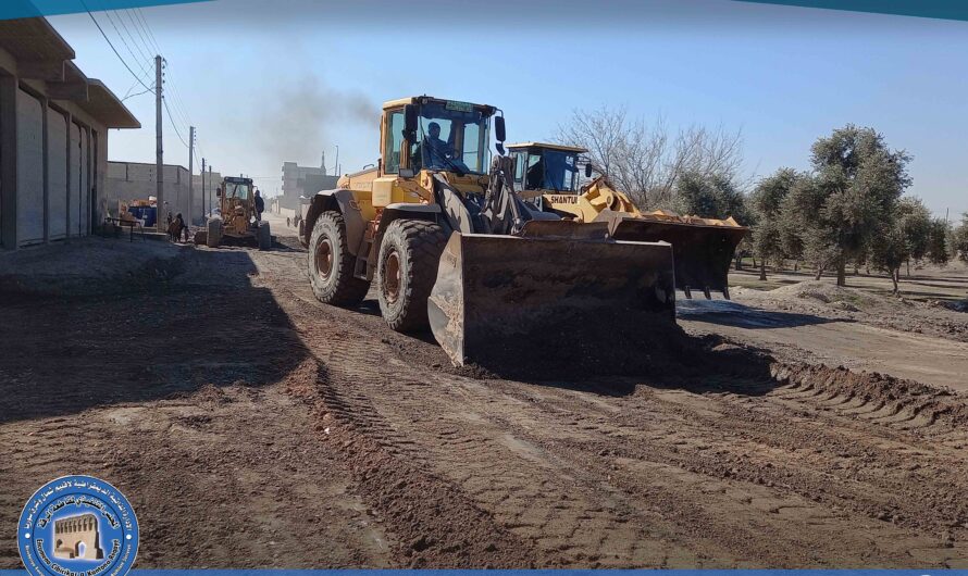 ورش الخدمات الفنية تواصل الحلول الإسعافية لمعالجة آثار الهطولات المطرية الأخيرة