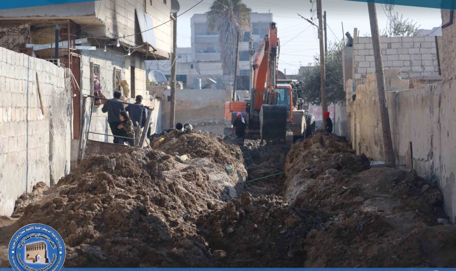 مشروع صيانة للصرف الصحي في شارع الـ 16 بمنطقة مفرق الجزرة