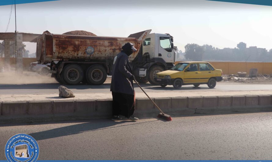 الأعمال الخدمية المقدمة من قبل دائرة النظافة