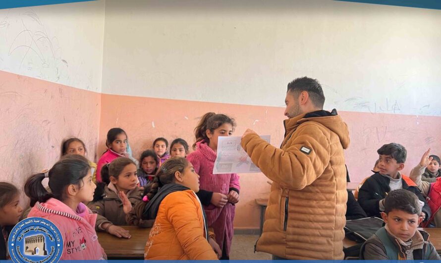 هيئة البيئة تنظم أنشطة توعوية في مدرسة الجزرة