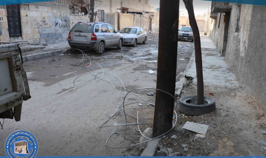 هيئة الطاقة تواصل أعمال إعادة تأهيل الشبكات الكهربائية في الرقة