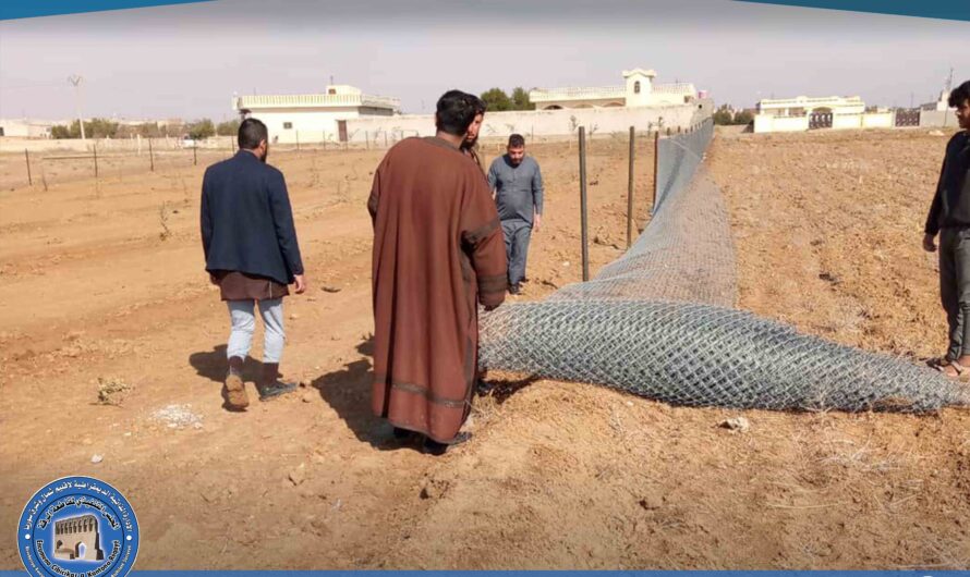 بلدية الشعب في حزيمة تزيل مخالفة تعدٍّ على المناطق الإدارية في تل السمن