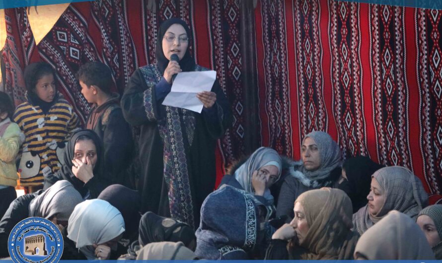 تأدية واجب العزاء لذوي الشهيد محمد يحيى الحمزة