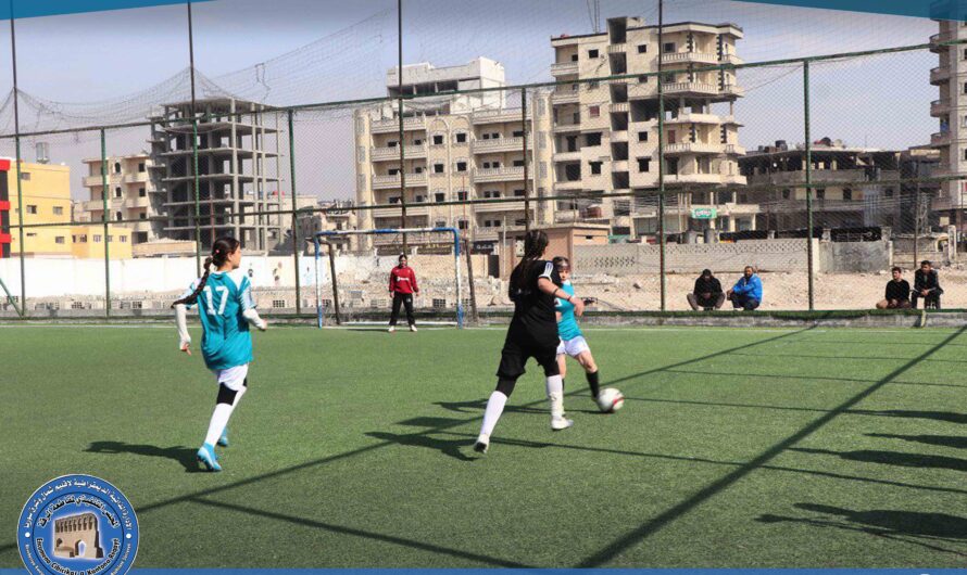 مباراة ودية بكرة القدم في الرقة تحمل اسم الشهيدة “روناهي يكتا”