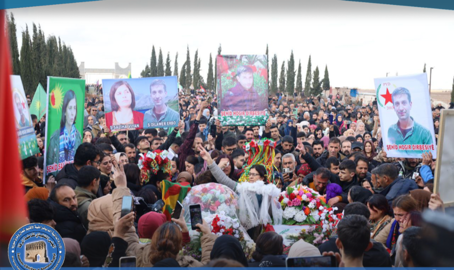 تشييع جثامين شهيدين إلى مثواهما الأخير في الدرباسية