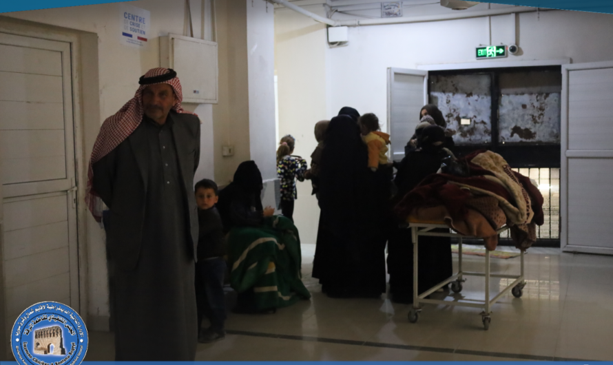 قسم الحروق في مشفى الرقة الوطني يواصل تقديم خدماته على مدار الساعة