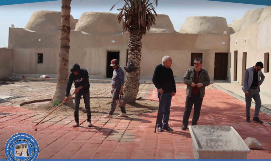 زيارة تفقدية لأعمال ترميم بيت البعثة الألمانية في تل البيعة