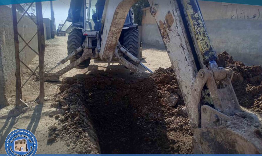 وحدة مياه مدينة الرقة تواصل أعمال الصيانة وتحسين شبكة المياه