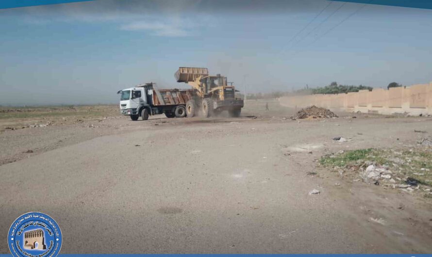 بلديات الخط الشرقي تواصل حملات النظافة وإزالة المكبات العشوائية