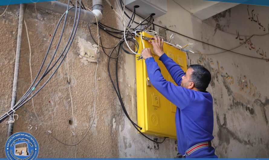 هيئة الطاقة تُنجز مراحلها الأخيرة في تركيب العدادات الإلكترونية بجمعية الحوض