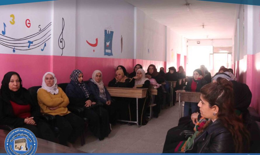 هيئة التربية والتعليم تعقد اجتماعاً لدعم أبناء الشهداء في مدرسة كوكب الطفولة بالرقة