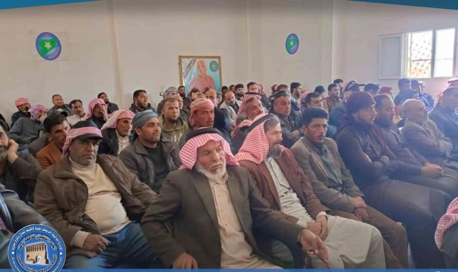 حزب سوريا المستقبل في ناحية حزيمة يعقد اجتماعاً لمناقشة المستجدات السياسية