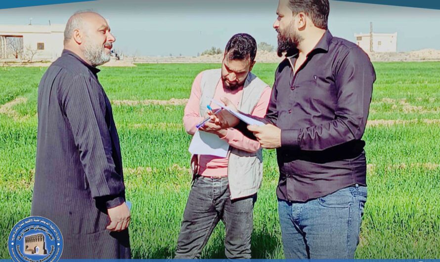 مؤسسة إكثار البذار تتابع العقود الزراعية في أرياف الرقة