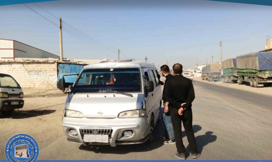 مكتب النقل البري يواصل ضبط الآليات الثقيلة وتنظيم قطاع النقل