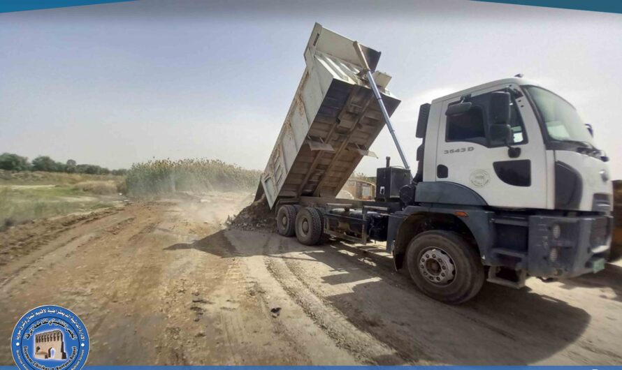 حملة لتنظيف سرير النهر حفاظاً على البيئة والمظهر الجمالي