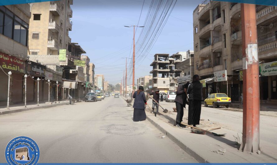 دائرة الحدائق والتشجير تطلق حملة تشجير لتجميل شوارع المدينة