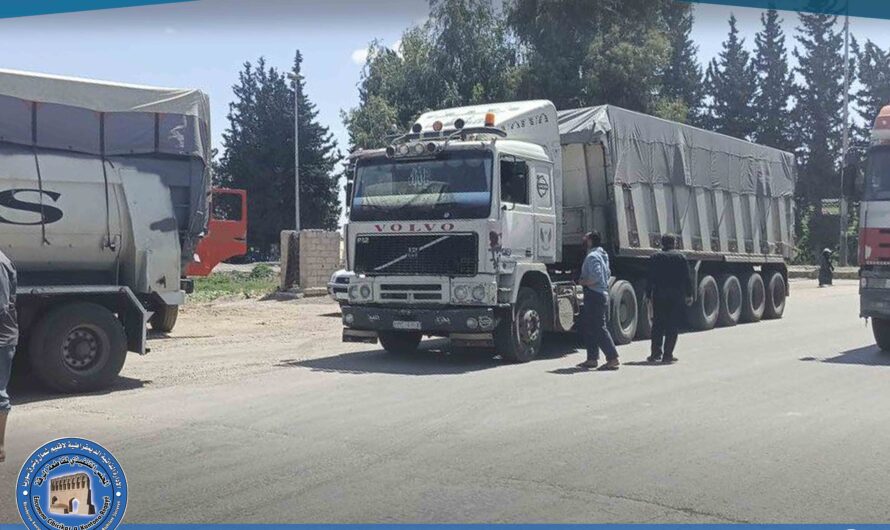 دائرة النقل البري تواصل جولاتها الرقابية على مداخل مدينة الرقة