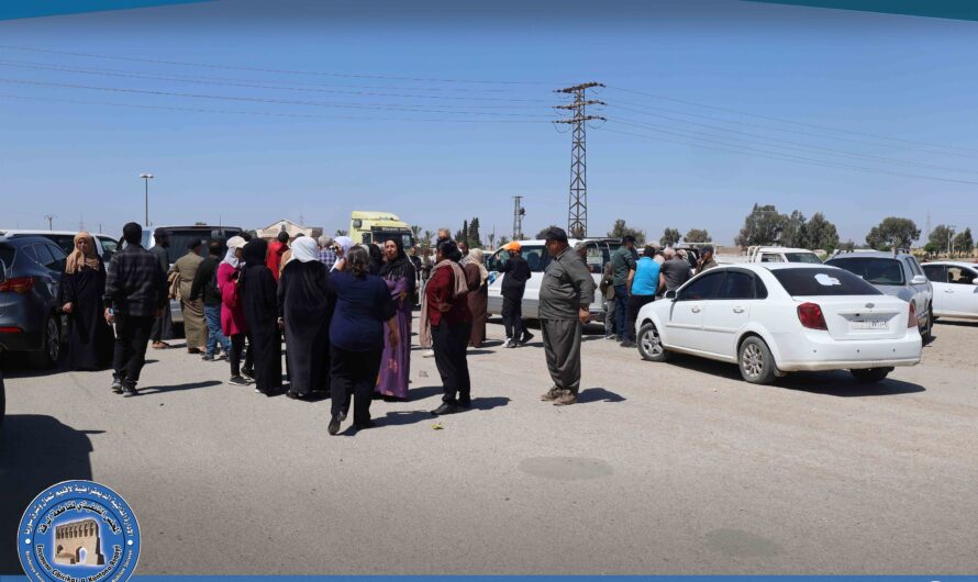 انطلاق قافلة نحو سد تشرين دعــ..ـماً للاعتــ..ـصام الشعــ..ـبي ضد الهجمــ..ـات التــ..ـركية