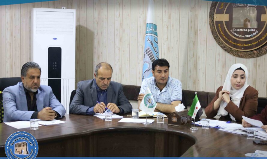 مجلس الشعوب في الرقة يعقد اجتماعه الدوري لمناقشة عدة ملفات تنظيمية