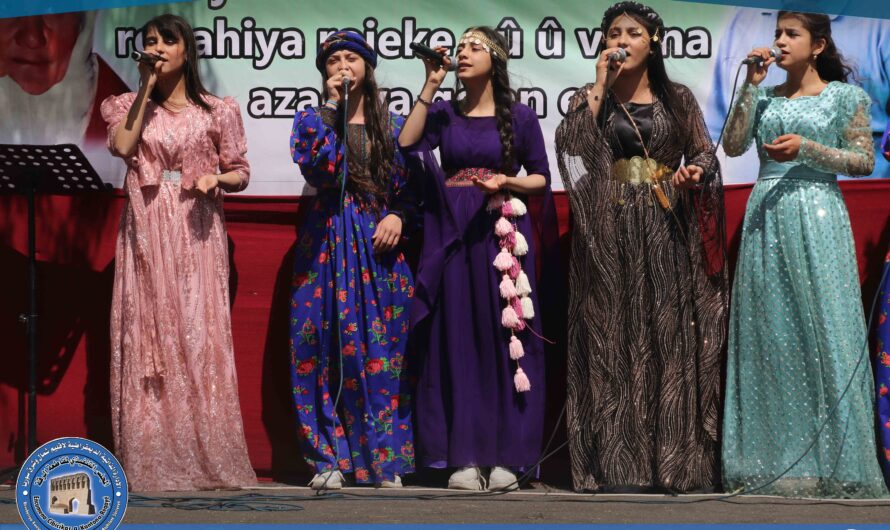 تجمع نساء زنوبيا ينظم احتفالية بمناسبة ميلاد القائد أوجلان في الرقة