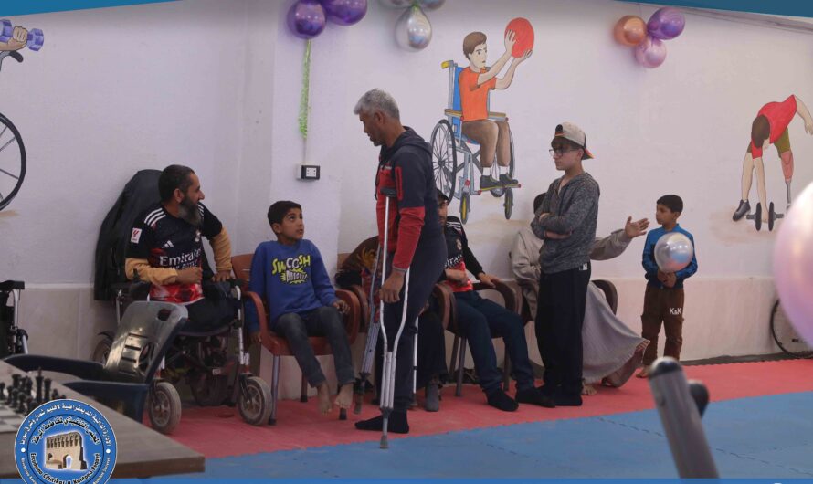 افتتاح صالة لذوي الاحتياجات الخاصة في ملعب الرقة البلدي
