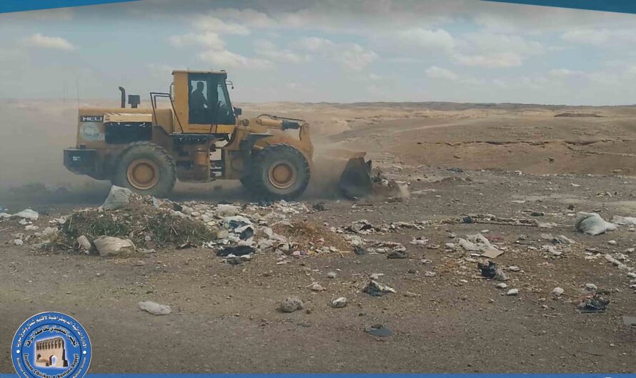 بلدية الكسرات تُطلق حملة لترحيل المكبات العشوائية في الرقة