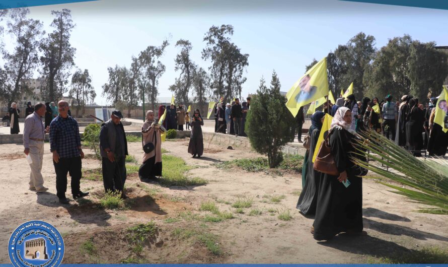 زراعة أشجار احتفاءً بميلاد القائد أوجلان