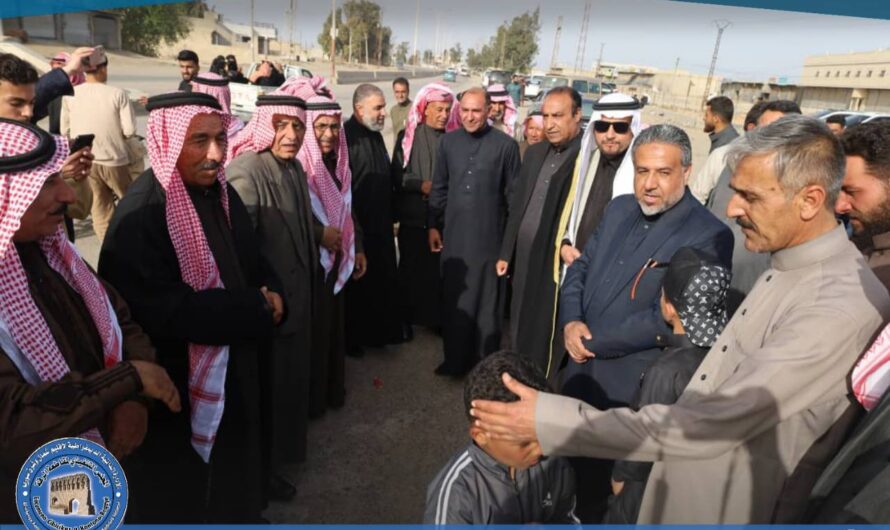 وفد عشائري من أبناء قبيلة العفادلة بمناطق درعا والقنيطرة يزور الرقة للتهنئة بعيد الفطر بعد 14 عاماً من الانقطاع