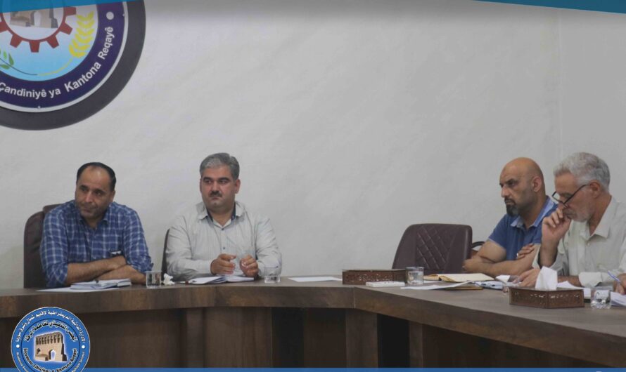 مجلس الاقتصاد والزراعة في الرقة يعقد اجتماعه الدوري