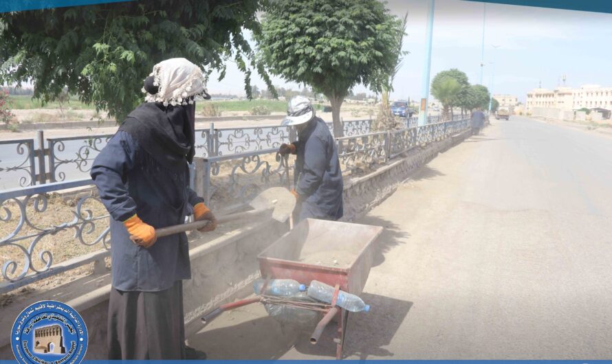 بلدية الشعب في الرقة تُكثف جهودها لتحسين الواقع الخدمي والبيئي