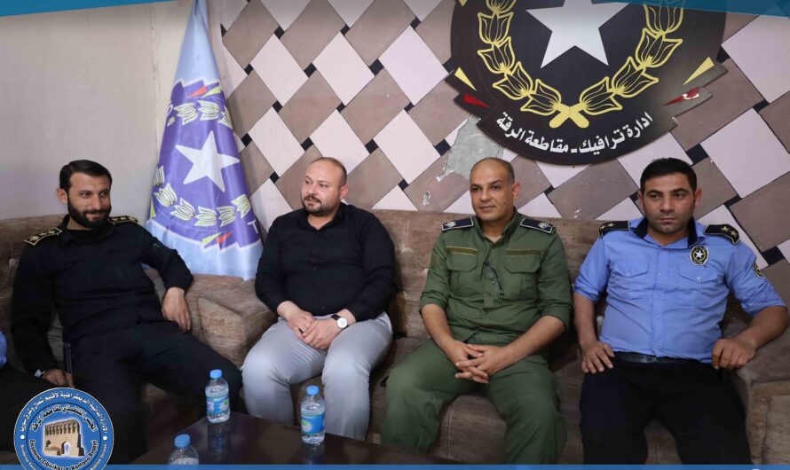 تكريم مديرية مرور الرقة في يوم المرور العالمي