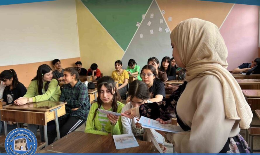 تنظيم جلسة توعوية في مدرسة الشهيدة شرفين لتعزيز الوعي البيئي لدى الطلاب