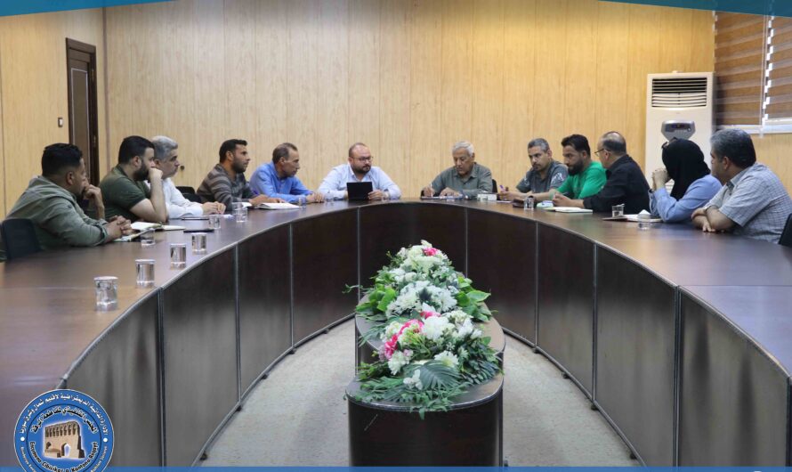 عقد اجتماع تنظيمي لمناقشة الضرائب وشؤون الجباية