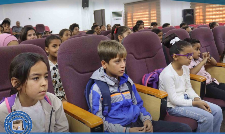 استقبال وفد من طلاب المدارس لتعزيز الوعي الثقافي لدى الأطفال